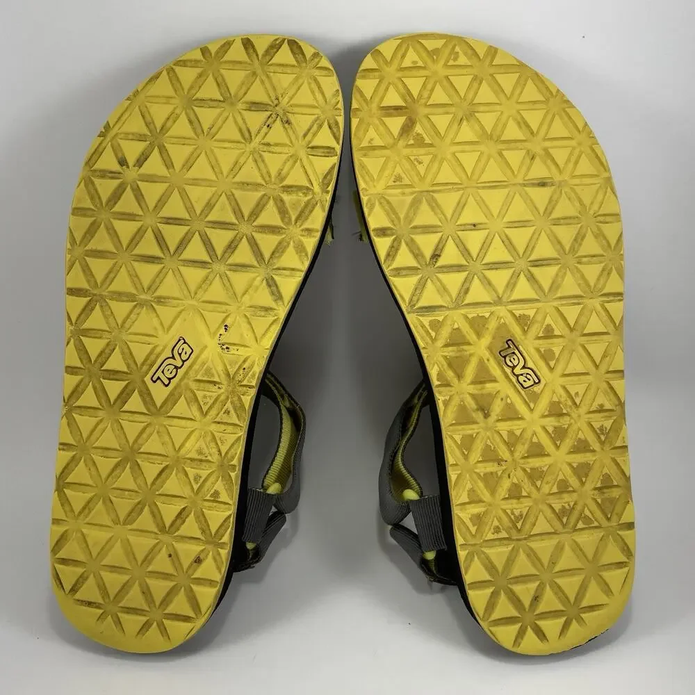Teva Universal Original Active Sandals Mens Size 11 Gray Strappy Hiking Water